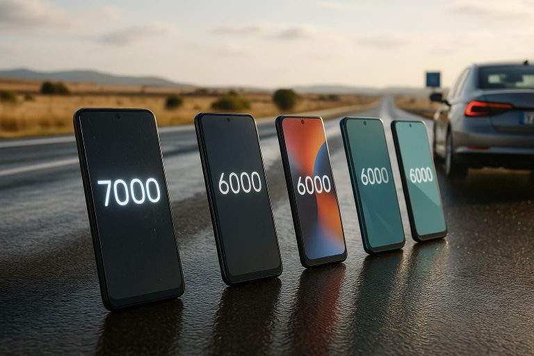 Los 7 móviles con más batería (mAh) que puedes comprar en España en 2026