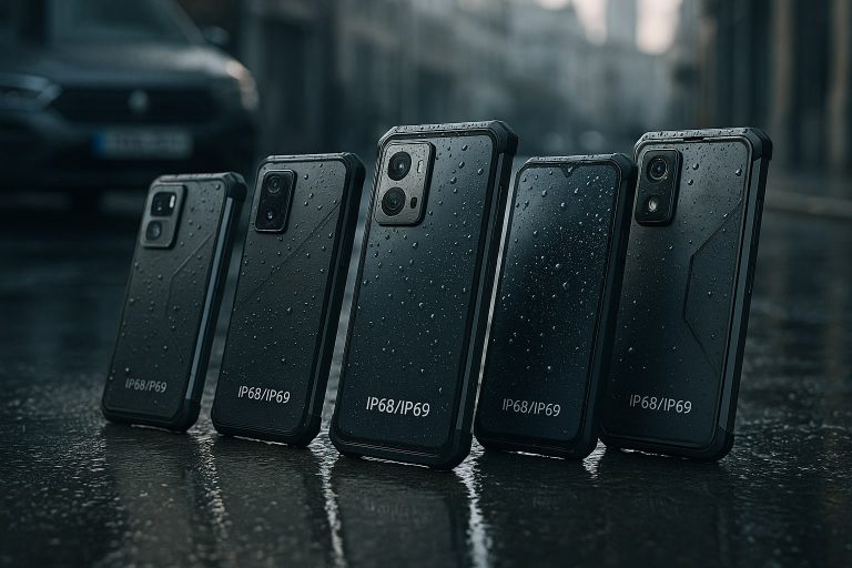 Top 6 smartphones resistentes (IP68/IP69) para uso intensivo en 2026