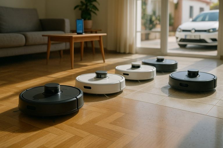 Top 7 robots aspirador con mapeo láser LiDAR por menos de 500 € en 2026 Top 7 robots aspirador con mapeo láser LiDAR por menos de 500 € en 2026