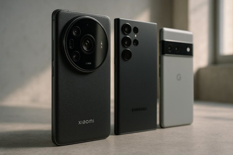 Top 8 smartphones Android premium con mejor cámara principal en 2026