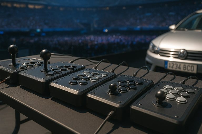 Los 5 mejores mandos arcade fightstick para juegos de lucha en 2026, ordenados por latencia de entrada en milisegundos Los 5 mejores mandos arcade fightstick para juegos de lucha en 2026, ordenados por latencia de entrada en mili