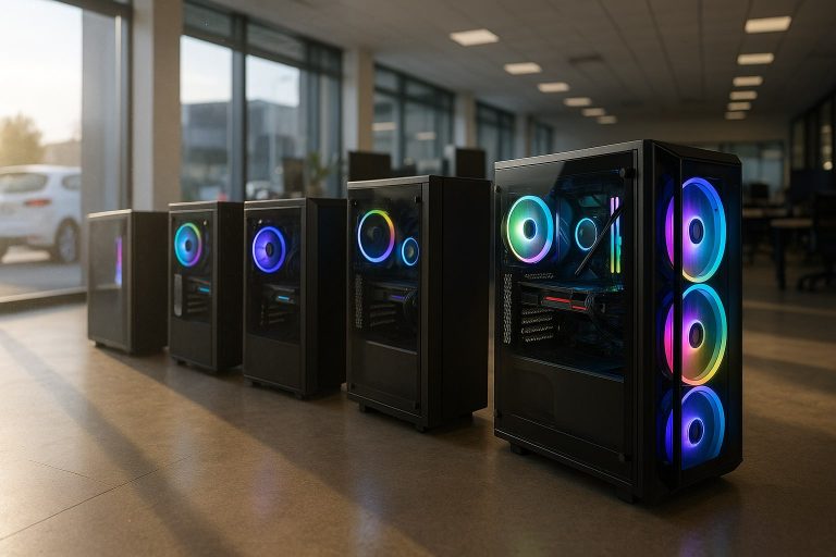 Los 5 mejores PC gaming prebuilt bajo 1.500 € en 2026, ordenados por FPS medios en 1440p