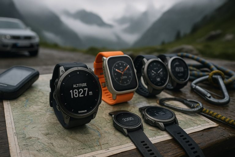 Los 5 mejores smartwatches con altímetro barométrico para senderismo y montaña en 2026, ordenados por precisió