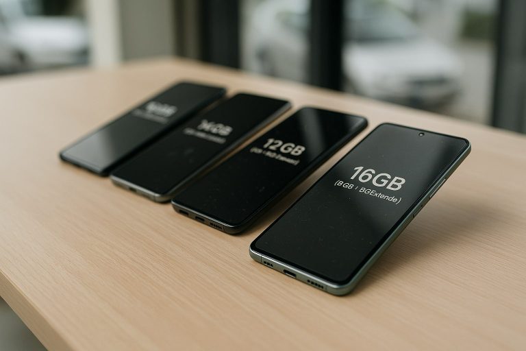 Los 5 móviles con memoria RAM más ampliable virtualmente en 2026, ordenados por GB totales Los 5 móviles con memoria RAM más ampliable virtualmente en 2026, ordenados por GB totales