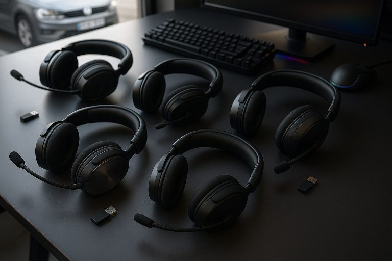 Los 6 mejores auriculares gaming inalámbricos para PC entre 200 y 350 € en 2026, ordenados por latencia inalám