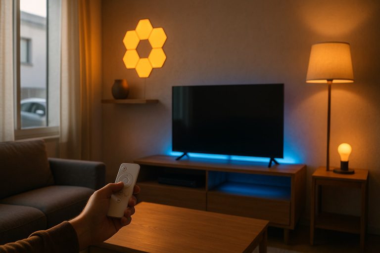 Los 6 mejores kits de iluminación inteligente RGB para salón en 2026, ordenados por número de escenas preconfiguradas Los 6 mejores kits de iluminación inteligente RGB para salón en 2026, ordenados por número de escenas preconfi