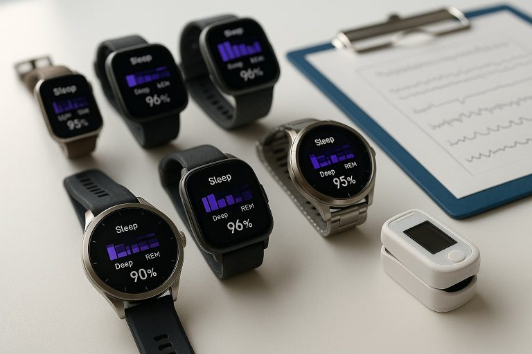 Los 6 mejores smartwatches para monitorizar el sueño en 2026, ordenados por precisión frente a polisomnografía