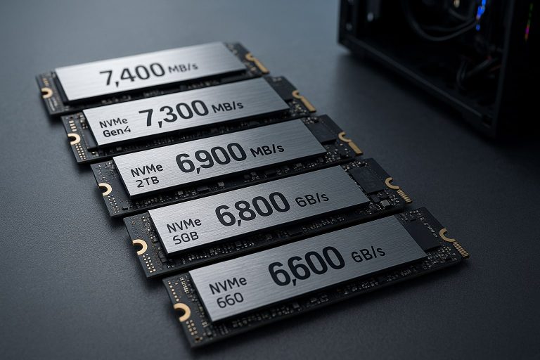 Los 6 mejores SSD NVMe Gen4 de 2 TB para gaming en 2026, ordenados por velocidad de lectura secuencial