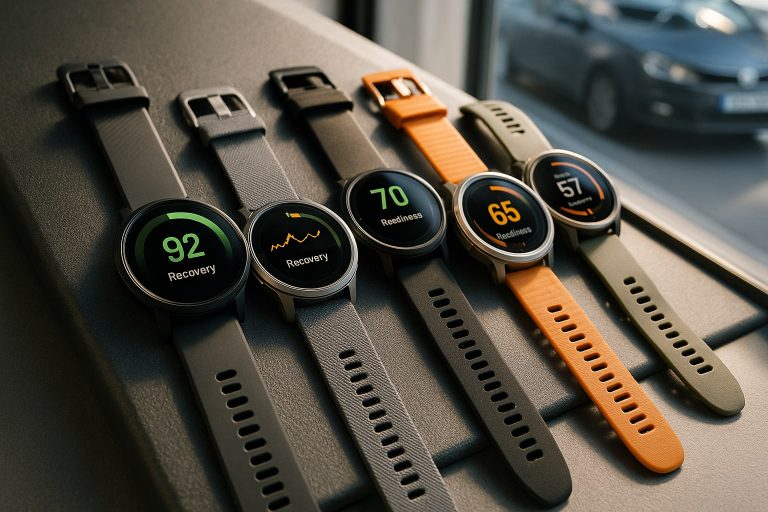 Los 6 smartwatches con métricas de recuperación y readiness score en 2026, ordenados por variables analizadas