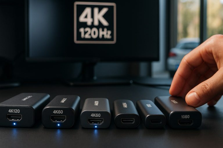 Top 5 capturadoras de vídeo externas para streaming en 2026, ordenadas por resolución máxima de passthrough