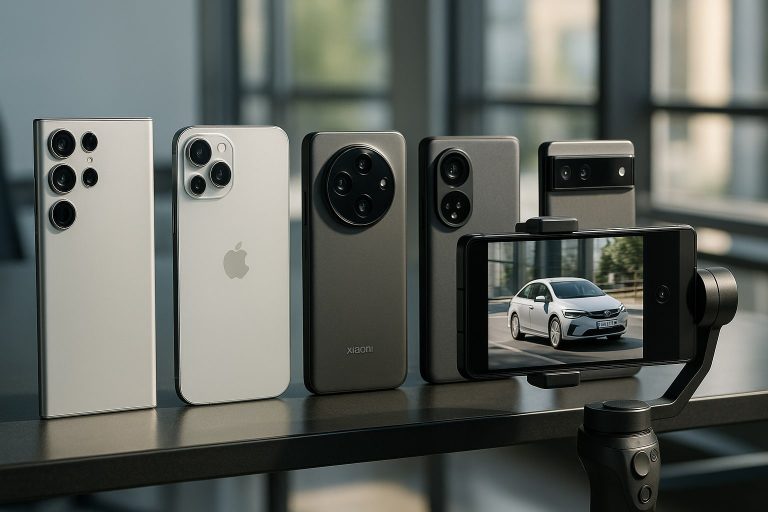 Top 5 smartphones premium con mejor estabilización de vídeo (OIS + gimbal) en 2026 Top 5 smartphones premium con mejor estabilización de vídeo (OIS + gimbal) en 2026