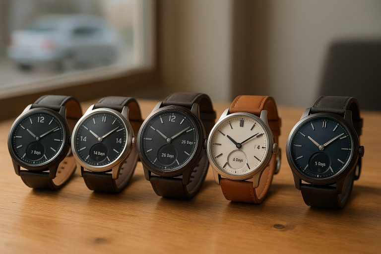 Top 5 smartwatches híbridos (analógico + smart) a la venta en España en 2026, ordenados por autonomía