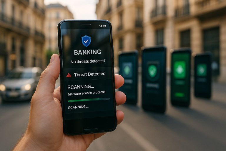Top 6 antivirus para Android con protección bancaria en 2026, ordenados por detección de troyanos según AV-TES
