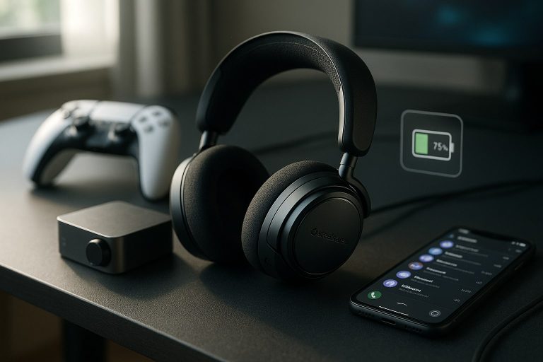 Top 6 auriculares gaming inalámbricos para PS5 en 2026, ordenados por autonomía con Bluetooth activo