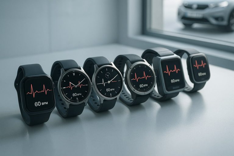 Top 6 smartwatches con ECG homologado en la UE en 2026, ordenados por precisión clínica