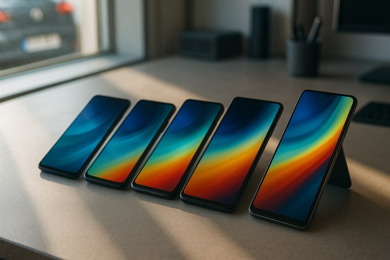 Top 7 smartphones de gama media con pantalla de 120 Hz LTPO por menos de 450 €
