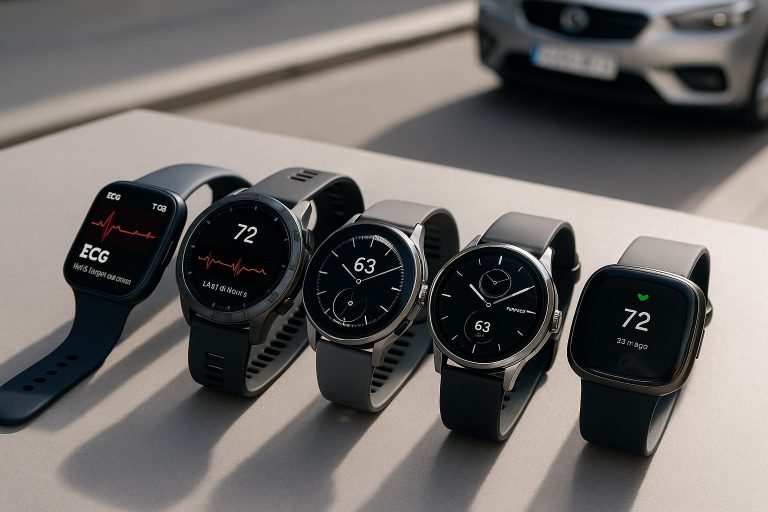 Top 7 smartwatches compatibles con iPhone en 2026, ordenados por integración con Salud de Apple