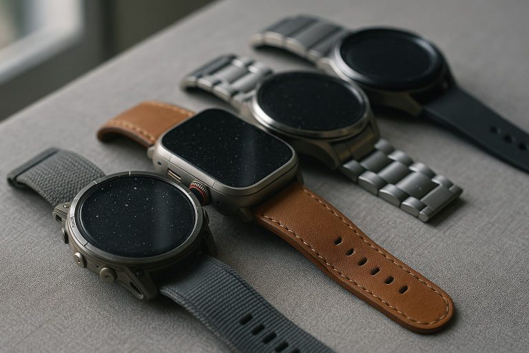 Top 7 smartwatches con más autonomía real en 2026, ordenados por días de batería con GPS desactivado