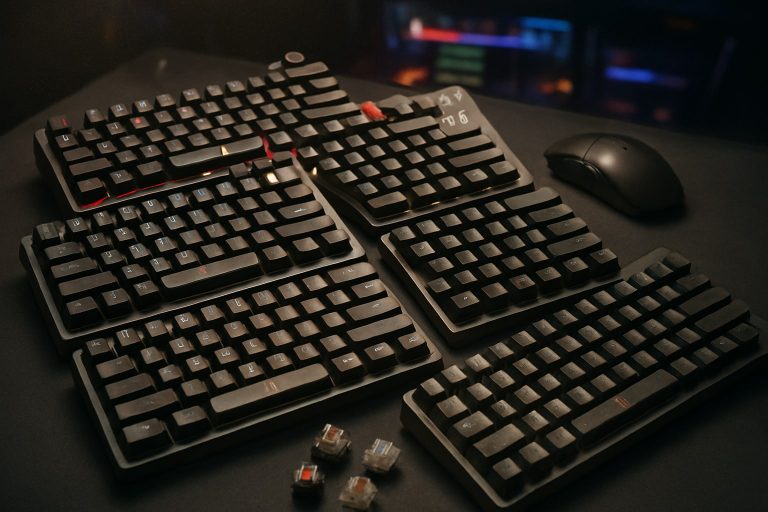 Los 6 mejores teclados gaming TKL con switches ópticos en 2026, ordenados por latencia de pulsación en ms Los 6 mejores teclados gaming TKL con switches ópticos en 2026, ordenados por latencia de pulsación en ms