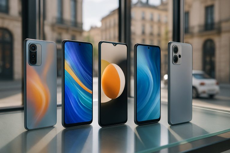 Los 7 mejores smartphones por menos de 500 € en 2026, ordenados por puntuación global en pantalla, cámara y re