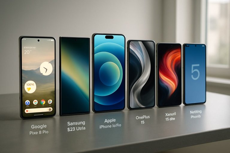 Top 6 smartphones con más años de actualizaciones garantizadas en 2026, ordenados por soporte oficial del fabr
