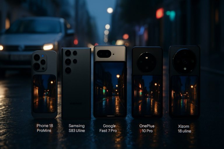 Top 7 smartphones con mejor fotografía nocturna en 2026, ordenados por rendimiento del sensor principal en baja luz Top 7 smartphones con mejor fotografía nocturna en 2026, ordenados por rendimiento del sensor principal en baj